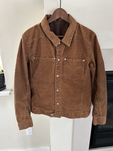 Levi's Engineered Trucker Jacke M Cord braun VINTAGE Twisted Worker selten