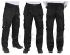 Men's Quality Tuff-Stuff Workwear Kneepad Work Trousers/Combat 30-48 Leg 30,32.