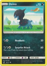 Deino - 60/111 - Common - Pokemon Crimson Invasion