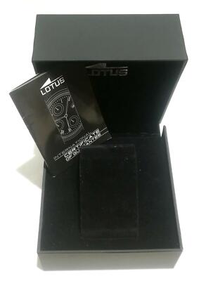 OROLOGIO CRONOGRAFO UOMO LOTUS 18556 1 ACCIAIO 43 NERO