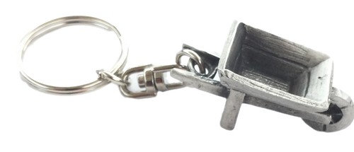 Portachiavi In Peltro Inglese Solido - Miners Lamp (Lampada Da Minatore) - Hin-KR1002