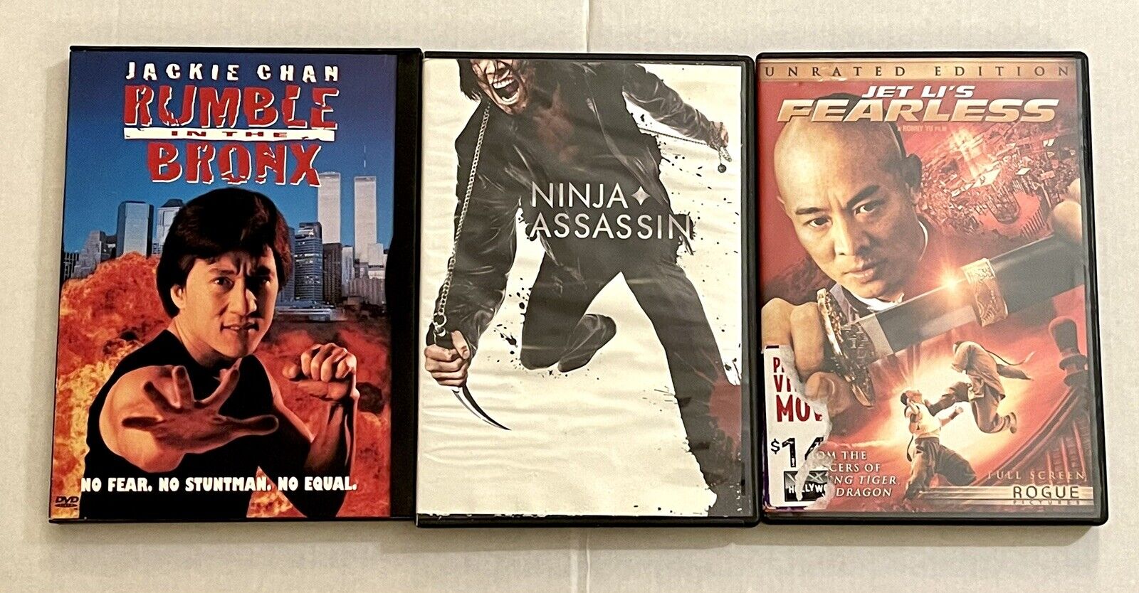 Ninja / The king of fighters / Bangkok Adrenaline (Triple Feature) on DVD  Movie