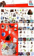 Image of SECRET LIFE OF PETS Mega Pack of Stickers, Loads of Different Stickers A4 Size