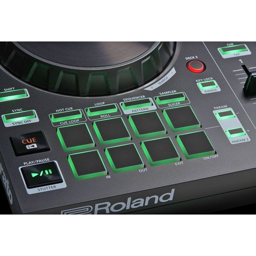 Roland DJ-202 USB DJ Controlador + Auriculares - Imagen 7 de 8
