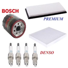 Tune Up Kit Air Oil Filters Spark Plugs For JEEP PATRIOT L4;2.0L;2.4L 2007-2010