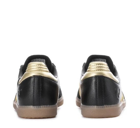 Big Kid's Adidas Samba x Messi J 黑色/金色 金属色/胶 JR6349 — 第 4/4 张图片
