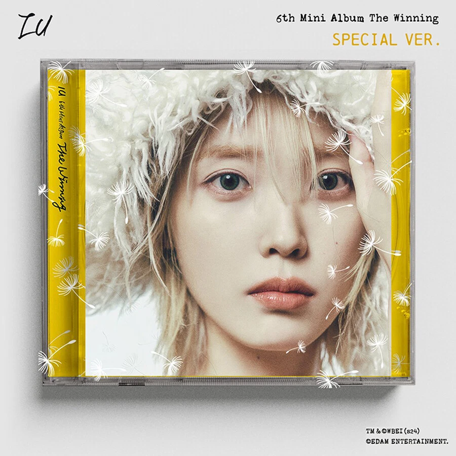 新品未開封 IU THE WINNING 6th Mini Album IU [THE WINNING] 6th Mini Album SPECIAL Ver/CD+2 Book+Magnet