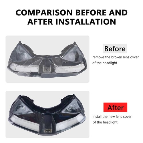 Motorcycle Headlight Lens Protective Cover For Ducati Panigale V4S V4 S V2 18-23 - Bild 4 von 12