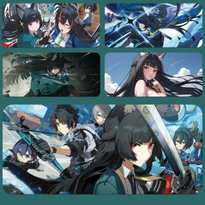Zenless Zone Zero Mouse Mat Play Mat Computer Oversized Desk Mat Anime Gift