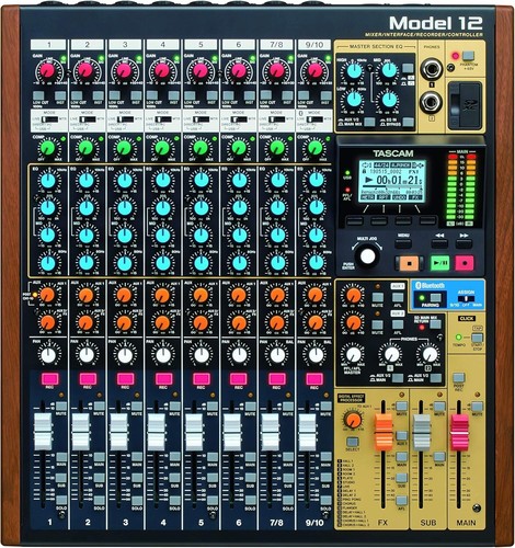 TASCAM Model 12 12 Track Multitrack Recorder USB Audio Interface W/Box - 第 1/13 張圖片