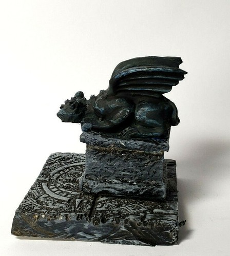 Gárgola estatua terreno D&D warhammer forja enana fantasía segador wargames rpg - Imagen 2 de 2