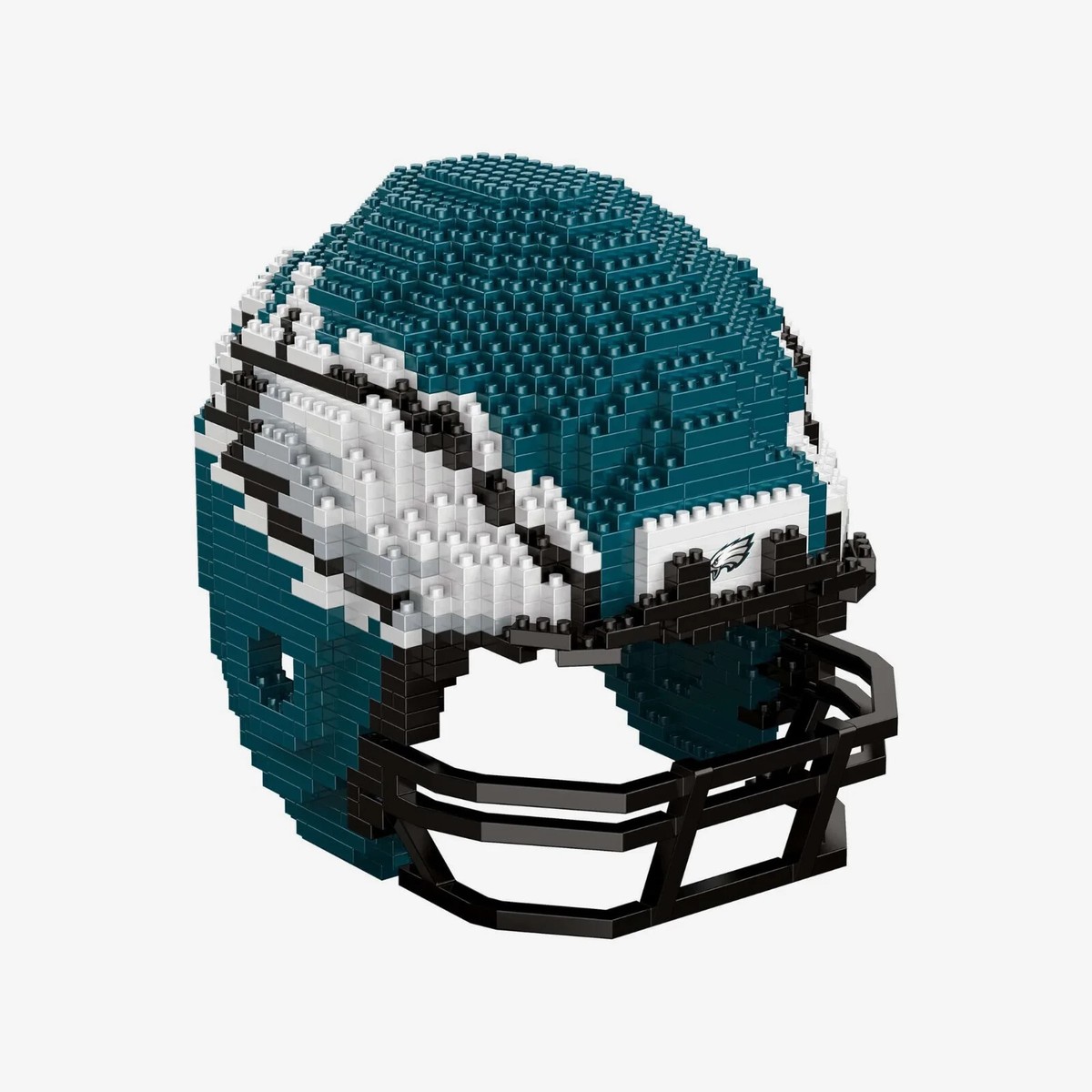 Philadelphia Eagles FOCO NFL 3D BRXLZ Puzzle Replica Helmet Block