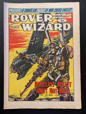 Rover and Wizard Comic, May 30th 1964, D.C. Thomson, Birthday Issue