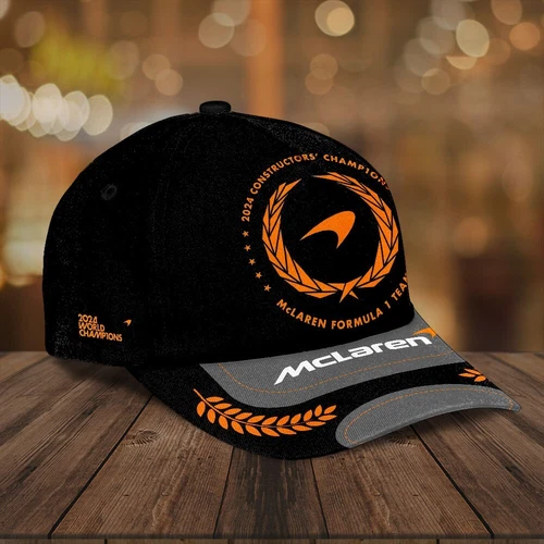 McLaren Classic Cap - Iconic Motorsport Fan Hat, Adjustable Strapback Cap - Bild 2 von 3