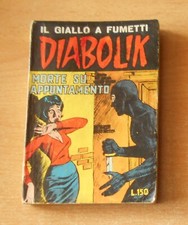 ED. ASTORINA  SERIE  DIABOLIK  2° SERIE  N°  7  1965  ORIGINALE !!!!!