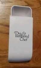 The Pampered Chef Slide Adustable 1/4 Cup To 1 Cup Measuring Cup White Scoop