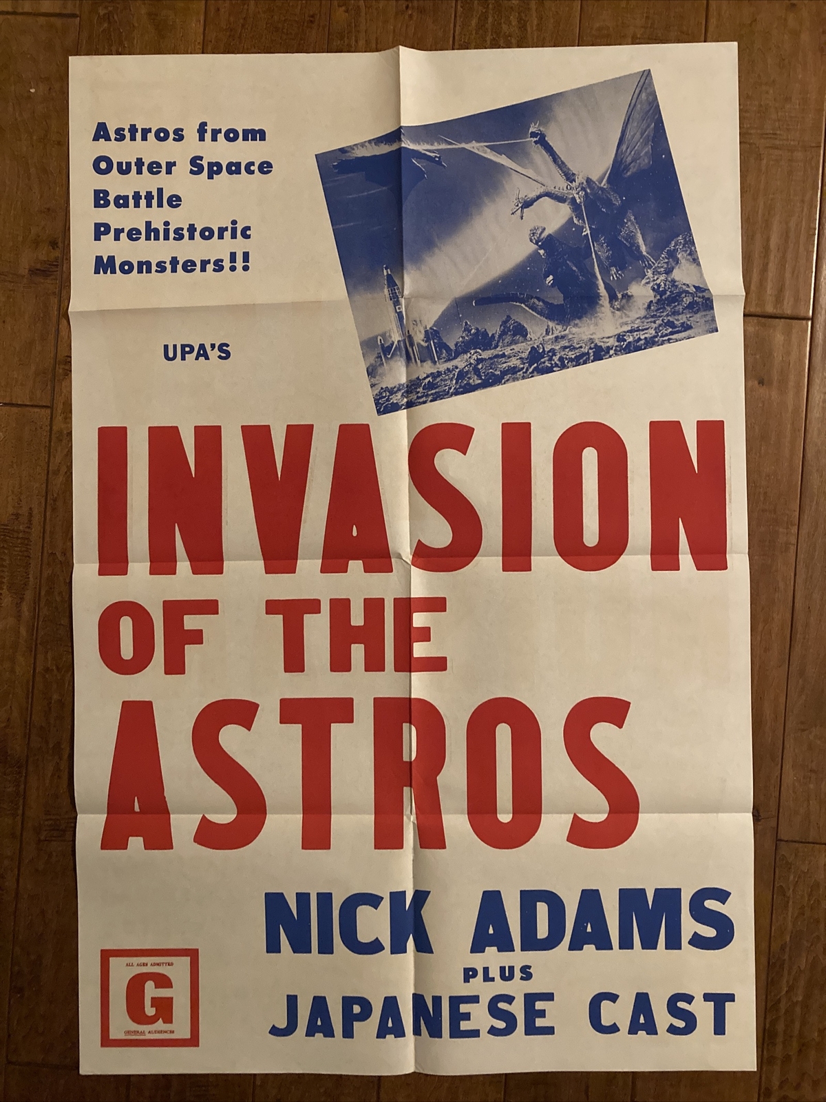 Invasion Of The Astros Monster Zero Original Movie Poster
