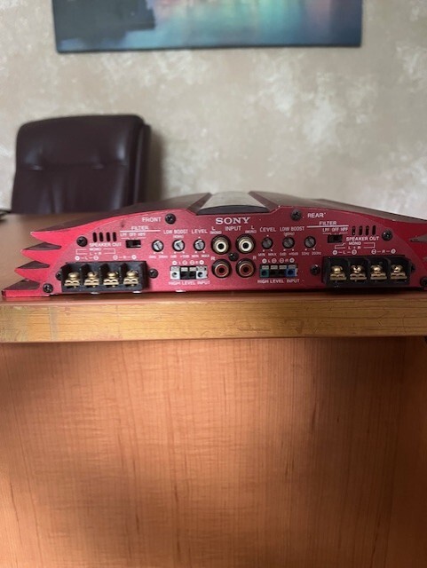 Sony Xplod XM-2252HX Amplifier 4/3/2 Channel MOSFET | eBay