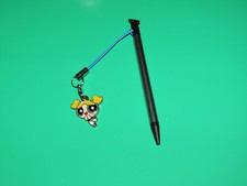 New 3DS XL Retractable Stylus Puff Yellow Charm - Stylus  Charm for DS System