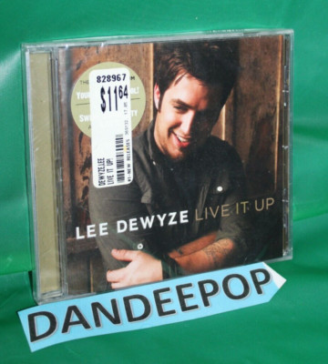 Lee Dewyze Live It Up Music CD Sealed