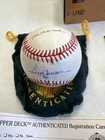 Reggie Jackson Signed "44" AL Baseball Upper Deck COA w/ Box Draw String Pouch