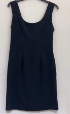 Bow Detail Little Black Dress Size S 8