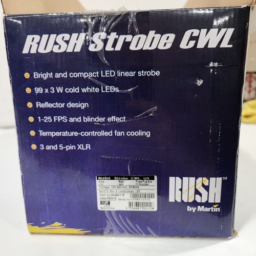 Martin Rush CWL LED Aura Stroboskop Leuchte Harman - Bild 5 von 8