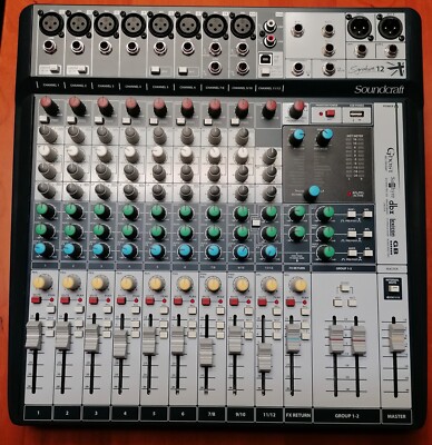 美品 Soundcraft Signature 12 アナログミキサー希少 Soundcraft Signature 12 Analog Audio Mixer | eBay