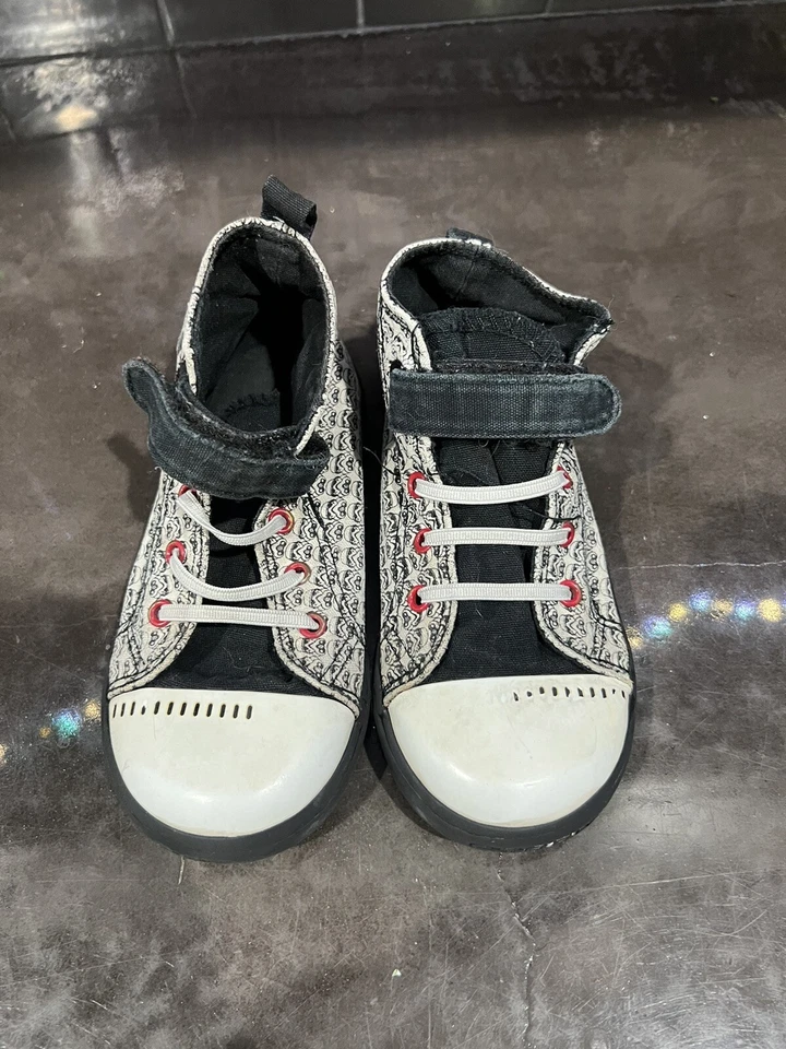 Star Wars Stormtrooper Niños o Niñas Niños Talla 10 Lona Parte Superior Alta Tenis Zapatos Foto 2 de 4