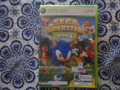 SEGA SUPERSTARS TENNIS/XBOX LIVE ARCADE COMPILATION DISC XBOX 360 FACTORY SEALED