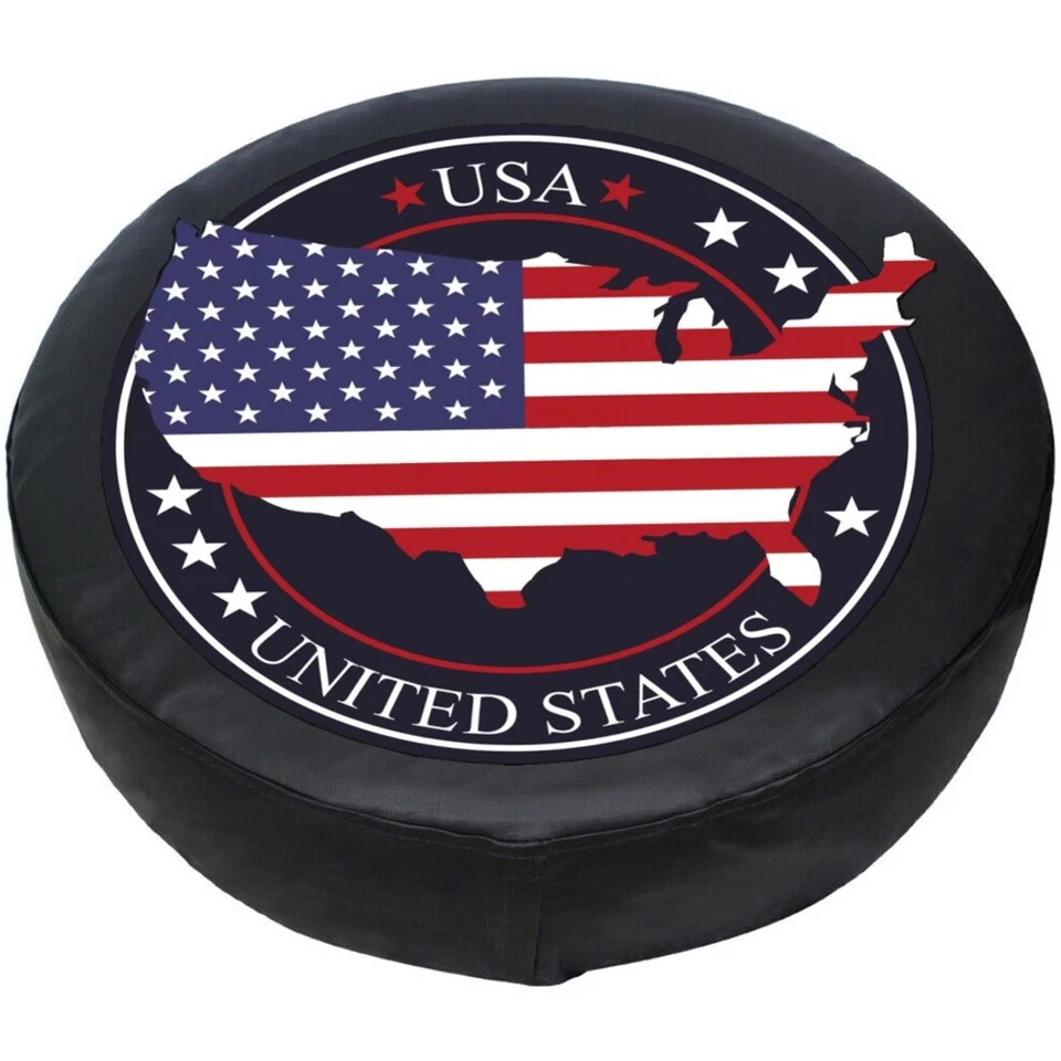 R16 Spare Tire Wheel Cover 16", Against Sun/Rain PVC for Dodge Raider Tacoma FJ - Изображение 4 из 4