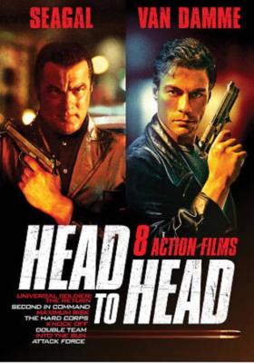 Head to Head: Steven Seagal Jean Claude Van Damme 8 Action Films DVD SEE BELOW