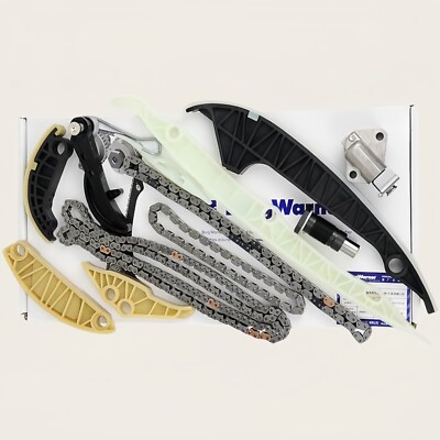 OEM BorgWarner Timing Chain Kit For CC Jetta Golf Audi A4 A5 A6 Q5 1.8 2.0T
