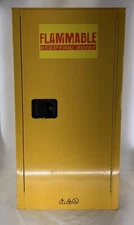 EDSAL SC16F-P Compact Flammable Safety Cabinet 16-Gal Capacity 23W x 18D x 44H