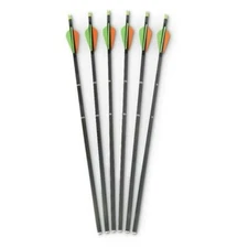 RED HOT 20" HUNTER CROSSBOW BOLTS WITH CAPTURE NOCKS - OEM PARKER ARROWS  409 GR