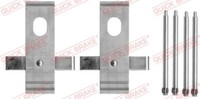 Quick Brake 109-1634 ZubehöRsatz, ScheibenbremsbeläGe FüR Bmw