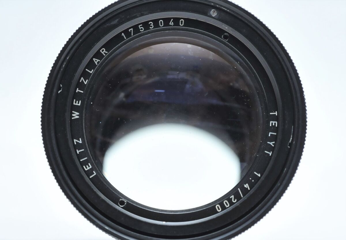 Leica 200mm f4 Telyt Lens L39 Screw Mount 175 | eBay