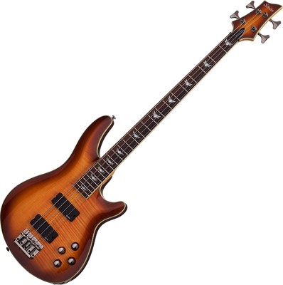 Schecter Omen Extreme-4 Electric Bass in Vintage Sunburst Finish
