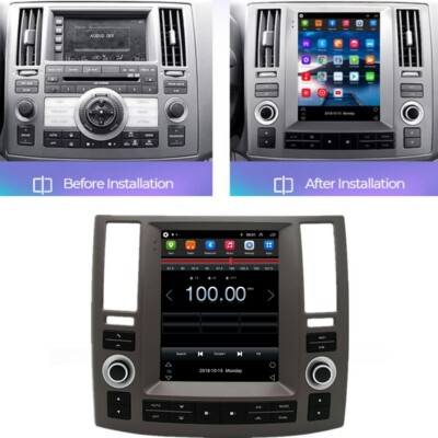 9.7''Android 11 Car Stereo Radio GPS WIFI Navi FM For Infiniti FX35 FX45 06-08