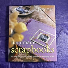 Handmade Scrapbooks by Country Living Color Hardcover 1999 G20 