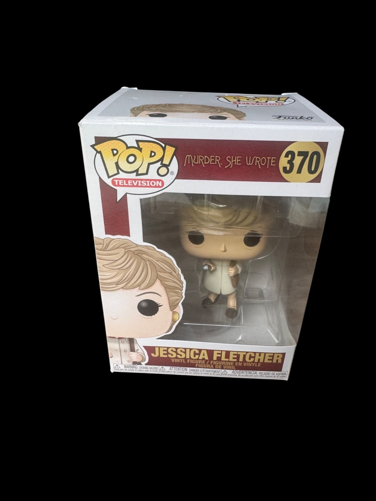 Funko Pop Televisión Jessica Fletcher #370 Asesinato Abovedado Ella Escribió Misterio Nuevo De Lote Antiguo