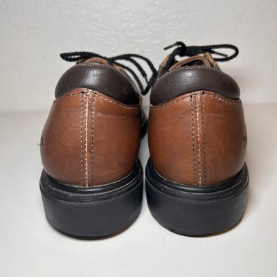 Vintage Red Wing 105 Moc-Toe Oxford Shoes Super Sole Made In USA Mens Sz 10D VINTAGE RED WING 105 Moc-Toe Oxford Shoes Super Sole, Mens  main image 4