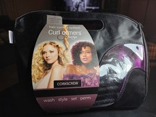 Curlformers Heatless Hair Curlers 40 Curlers 2 Hooks Long Hair Kit Corkscrew