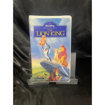 Walt Disney Masterpiece Collection The Lion King VHS 1994 Clamshell Case 2977