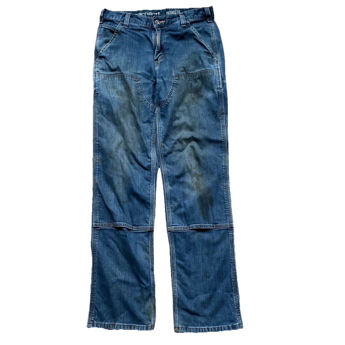 パンツ carhartt double Knee denim painter pants Carhartt Double Knee Jeans In Men's Jeans for sale | eBay