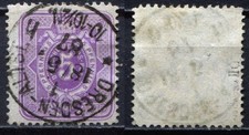 Deutsches Reich Mi-Nr. 40II Format D Vollstempel