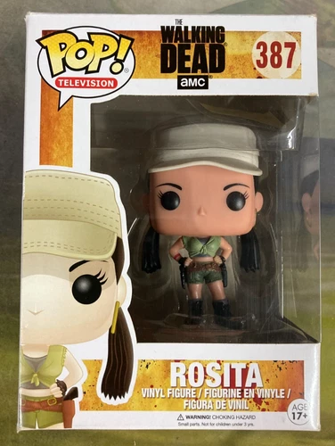 Funko Pop The Walking Dead Rosita #387 AMC Television Vinyl Figure Collectible