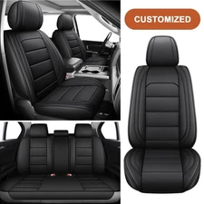Car Seat Covers Custom For Nissan Rogue/Rogue Sport 2012-2023 Front Rear Seat