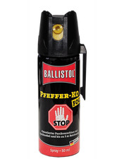 Ballistol Pfeffer-KO FOG 50 ml Verteidigungsspray Tierabwehrspray Pfefferspray