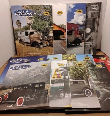 The Restorer : Model A Ford Club of America - Mixed Lot 2006-17 - (12) Issues